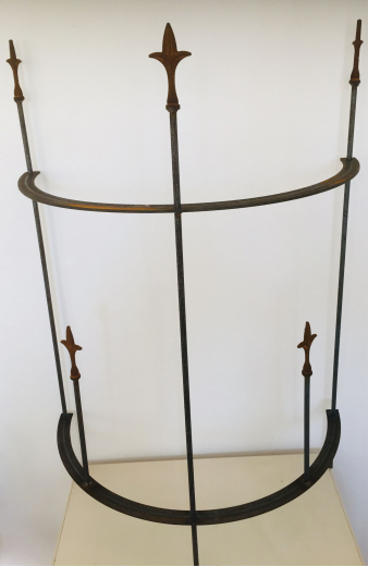 Staudenstütze halbrund, H100, D 68 cm