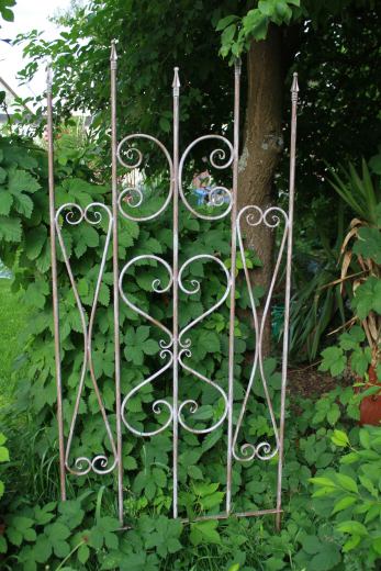 Rankhilfe gerade, H170, D75cm Eisen-Natur