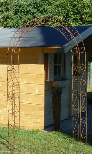 Rosenbogen dopp., rund = ohne Spitze