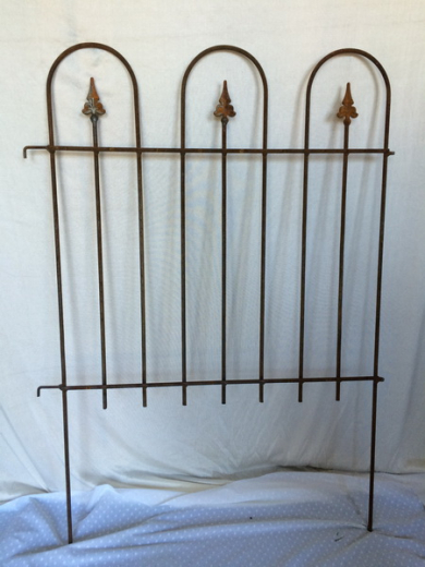 Zaunelement H 80cm, Eisen-natur