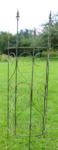 Ranke halbrund, 50x25x180cm