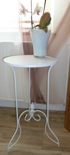 Beistelltisch, weiß 40x65 cm