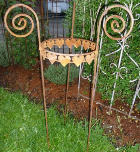 Staudenhalter Herz D60,H100cm