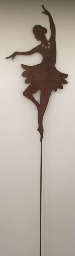 Tänzerin am Stab H150, rost