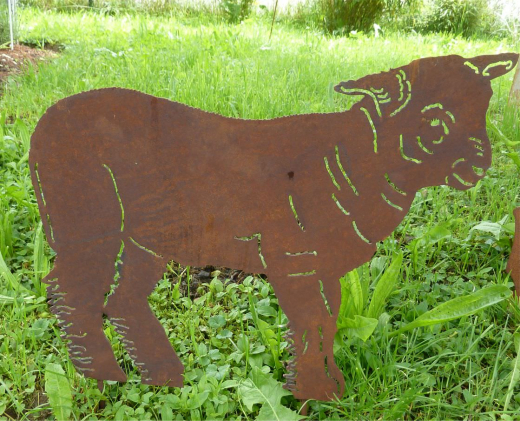 Schaf am Stab 41x55cm