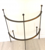 Staudenstütze mit Kugeln H62 Eisen-Natur