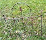 Beetbegrenzung, Minizaun H60,B60cm, Eisen