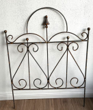 Beetbegrenzung, Minizaun H60,B60cm, Eisen