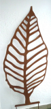 Blatt klein Höhe 85cm, rost