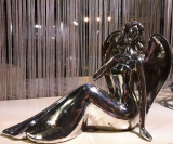 Engel SILVER, elegant B22xT12xH17cm