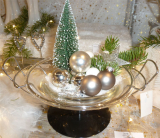 Tischständer mit Schale H13cm