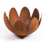 Pflanzschale 21x21x11, rost