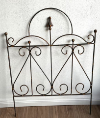 Beetbegrenzung, Minizaun H60,B60cm, Eisen