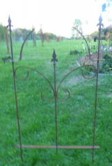 Zaun zum Einhaken H 70cm, Eisen-natur